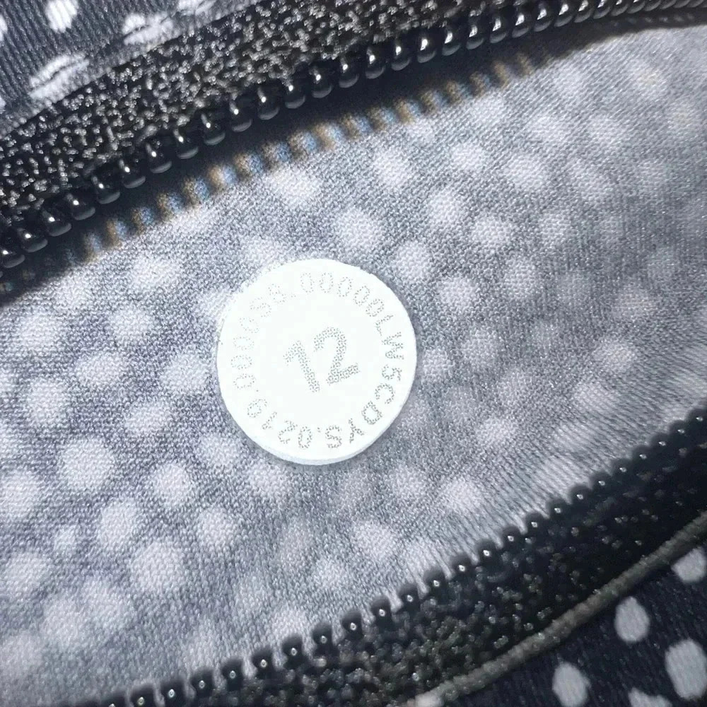 Lululemon Speed Wunder Tight Peloton Ice Grey Black Size 12 - Picture 10 of 10